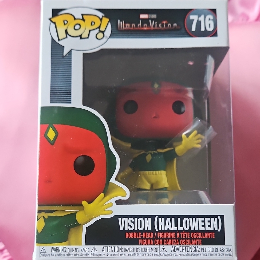 COPY - COPY - RESERVED Funko Pop! Marvel: WandaVision - Halloween Vision Vinyl …